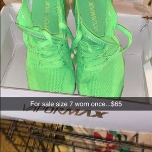 Vapor Max worn once